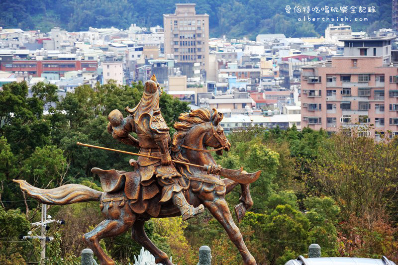 桃園廟宇.明倫三聖宮:變形金剛(中西合璧戰鬥力超強門神) @愛伯特