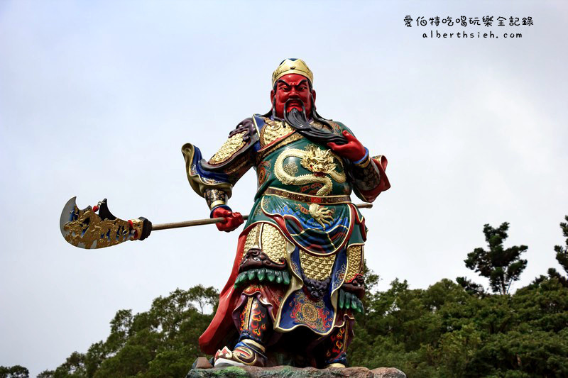 桃園廟宇.明倫三聖宮:變形金剛(中西合璧戰鬥力超強門神) @愛伯特