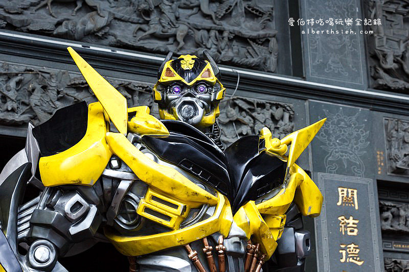 桃園廟宇.明倫三聖宮:變形金剛(中西合璧戰鬥力超強門神) @愛伯特