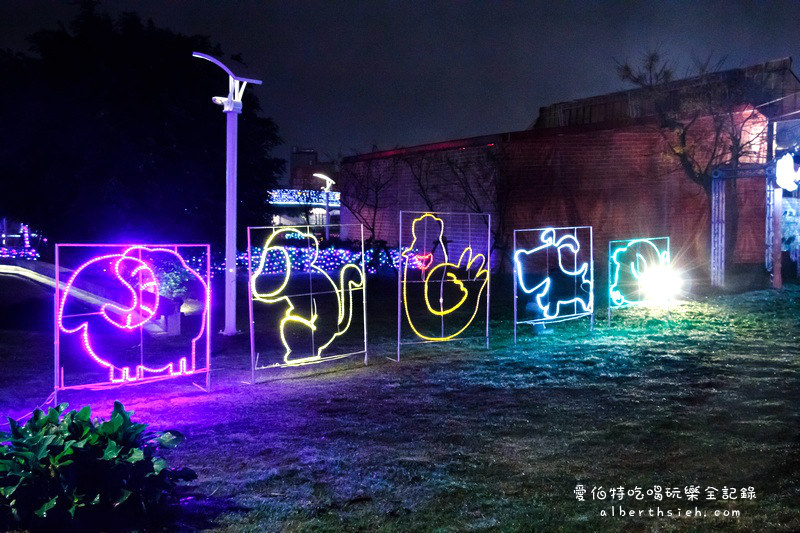 2016台灣燈會在桃園.中路服務區:副燈祥猴獻桃(風禾公園2號轉運站&美食區) @愛伯特