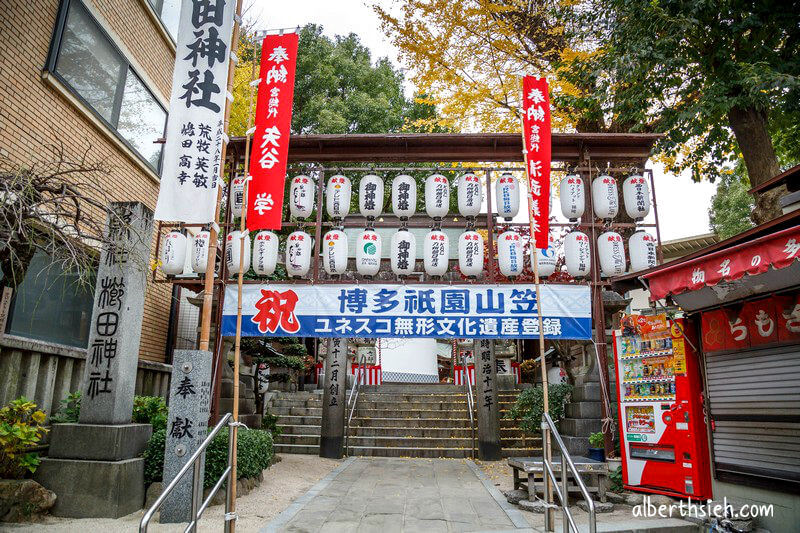 櫛田神社．九州福岡景點（博多總鎮守祇園山笠超豪華絢麗）