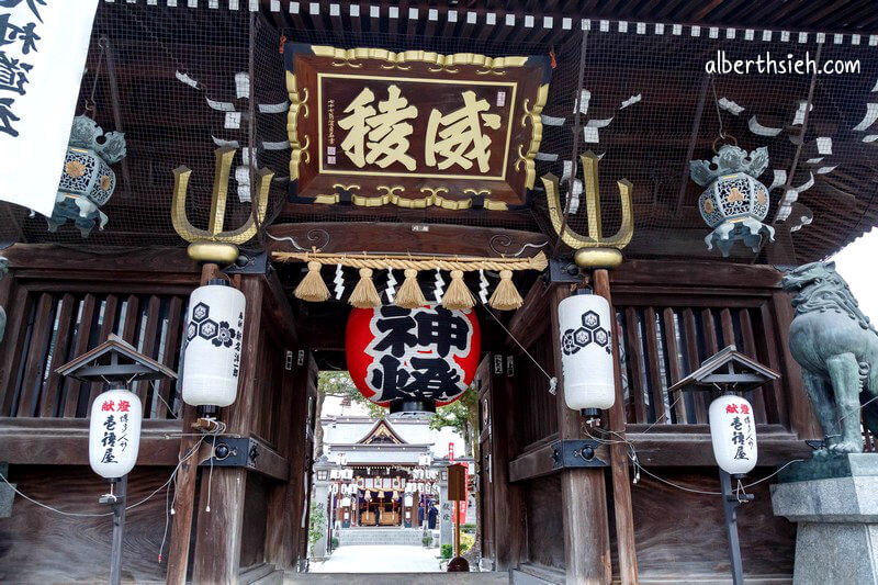 櫛田神社．九州福岡景點（博多總鎮守祇園山笠超豪華絢麗）