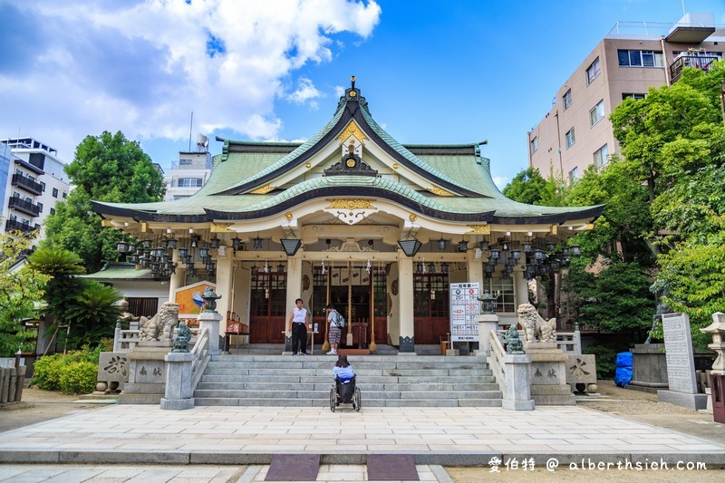 難波八阪神社．大阪景點（巨大的獅子殿幫你吸走厄運帶來好運） @愛伯特