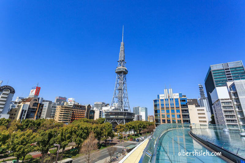 名古屋電視塔、綠洲21水の宇宙船．榮町景點（白天跟夜晚都超美麗）