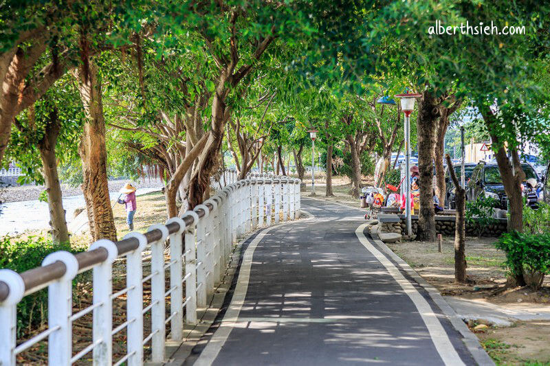 三民運動公園&南崁溪自行車道．桃園景點（心鎖步道還有許多愛心元素的公園）