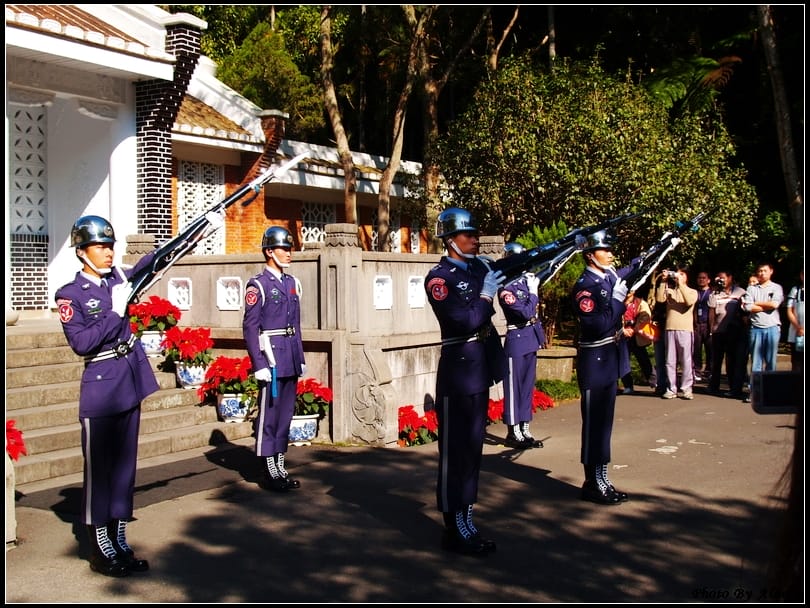 【桃園旅遊景點】桃園大溪．慈湖（衛兵交接）