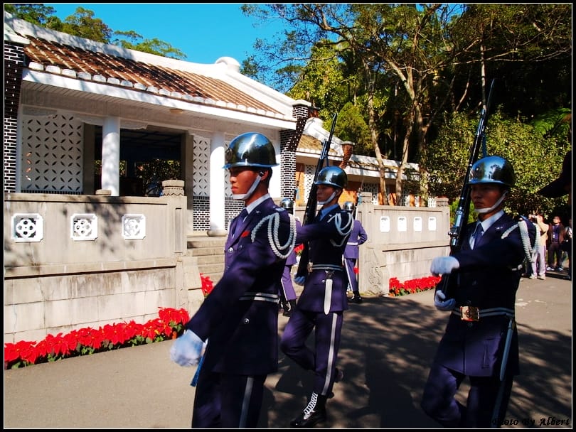 【桃園旅遊景點】桃園大溪．慈湖（衛兵交接）