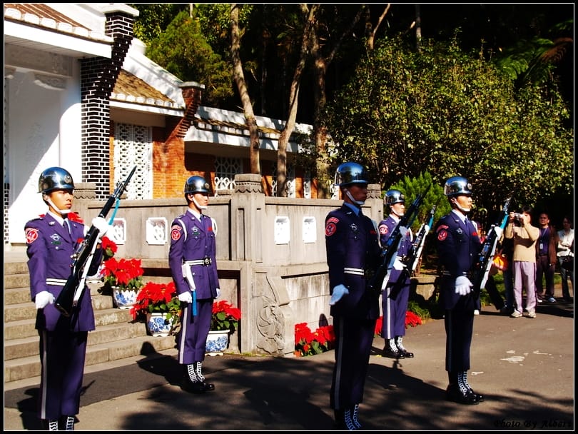 【桃園旅遊景點】桃園大溪．慈湖（衛兵交接）