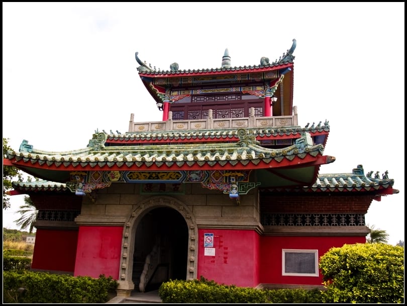 【金門旅遊景點】金門金城．古崗湖（半天然的湖泊，周側群山環抱）