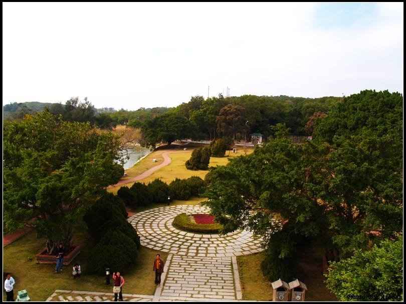 【金門旅遊景點】金門金城．古崗湖（半天然的湖泊，周側群山環抱）
