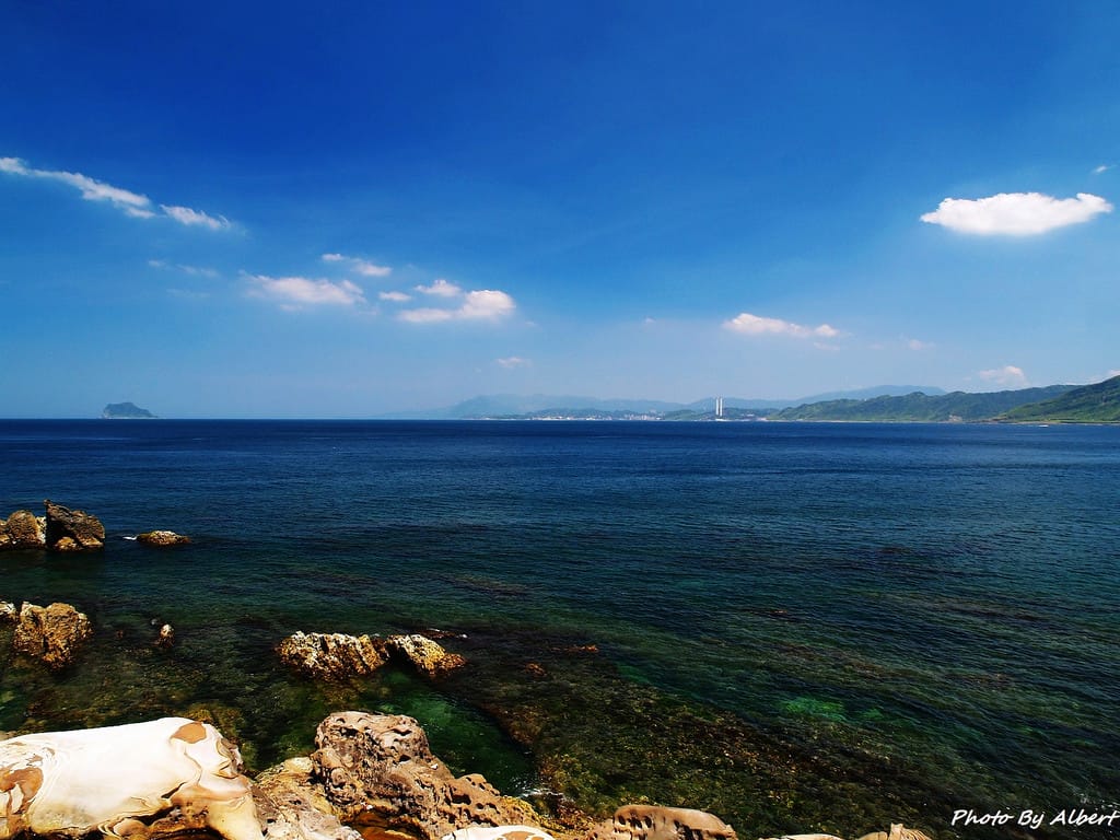 【北海岸】基隆．天空爆藍的北海岸初體驗