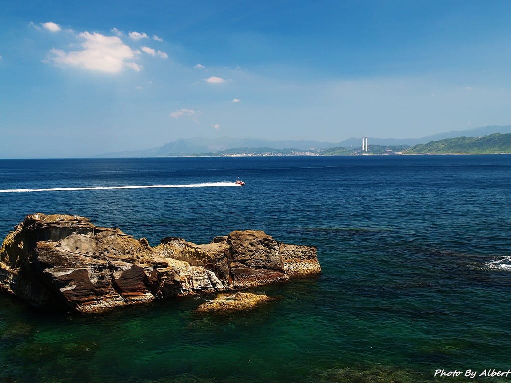 【北海岸】基隆．天空爆藍的北海岸初體驗