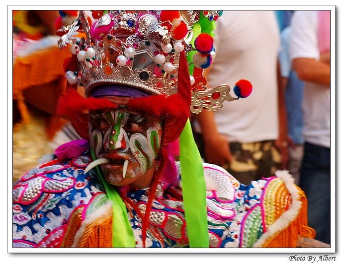 【廟會】桃園大溪．關聖帝君誕辰（八家將官將首臉部特寫篇）