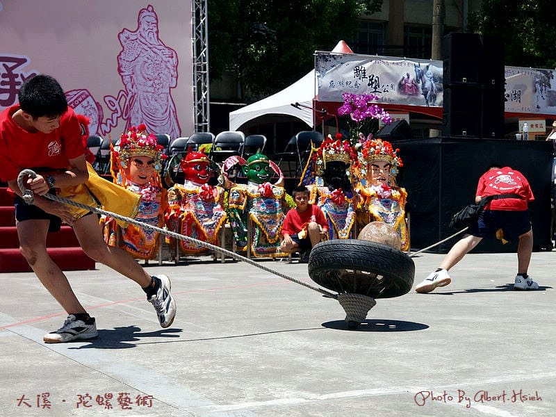 【民俗技藝】桃園大溪．2012大溪文藝季（陀螺藝術）