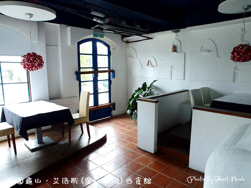 【結束營業】桃園龜山．艾洛斯(里拉玫瑰)西食館（希臘風格的建築）