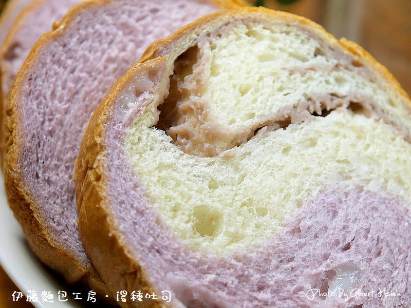【吐司】伊藤麵包工房．湯種吐司（芋金香吐司口味超讚！）