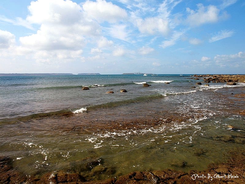 澎湖馬公景點．青灣情人海灘（世界最美海灣會員）