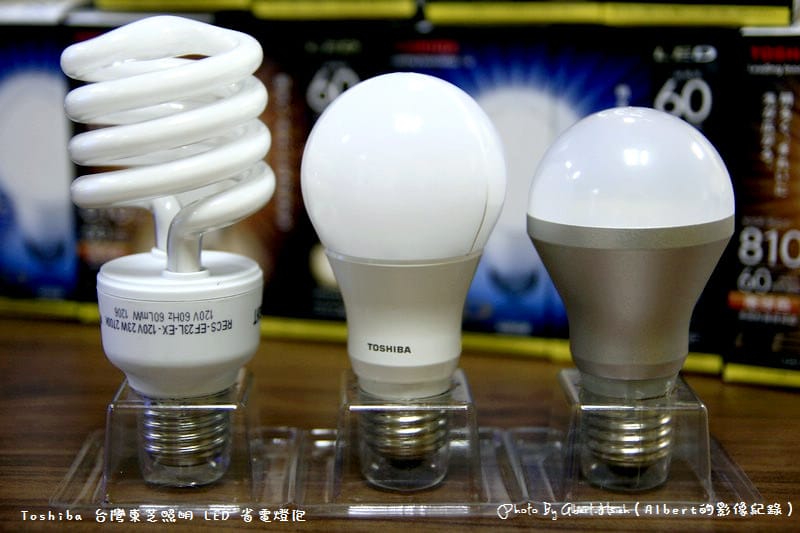 【品牌推廣】Toshiba 台灣東芝照明 LED 省電燈泡