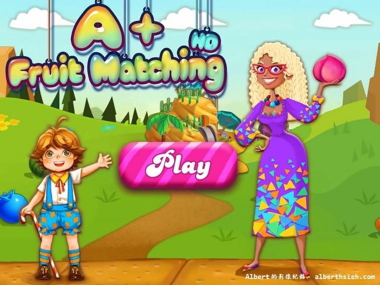 【APP遊戲】A+ Fruit Matching（Candy Crush Saga也有山寨版）