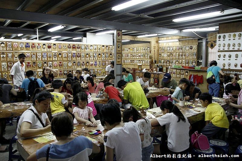 苗栗三義景點．山板樵臉譜文化生活館（來這裡瞭解臉譜的故事）