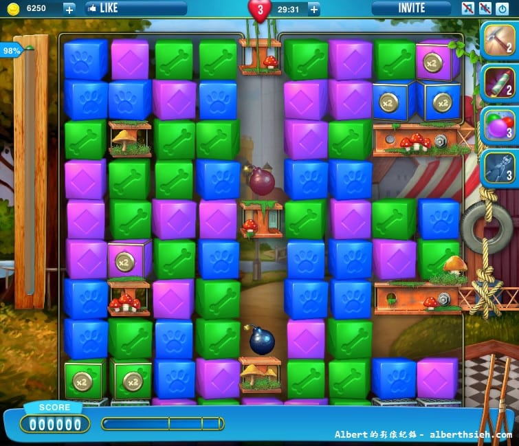 【APP遊戲】Pet Rescue Saga寵物大營救（比Candy Crush更有趣的方塊消除遊戲）