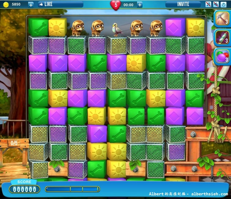 【APP遊戲】Pet Rescue Saga寵物大營救（比Candy Crush更有趣的方塊消除遊戲）