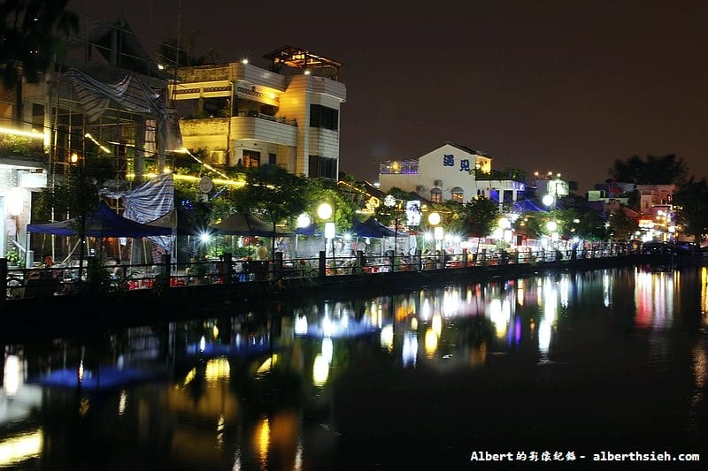【東莞夜生活】廣東東莞．萬江下壩坊（老宅巷弄中玩弄光影）
