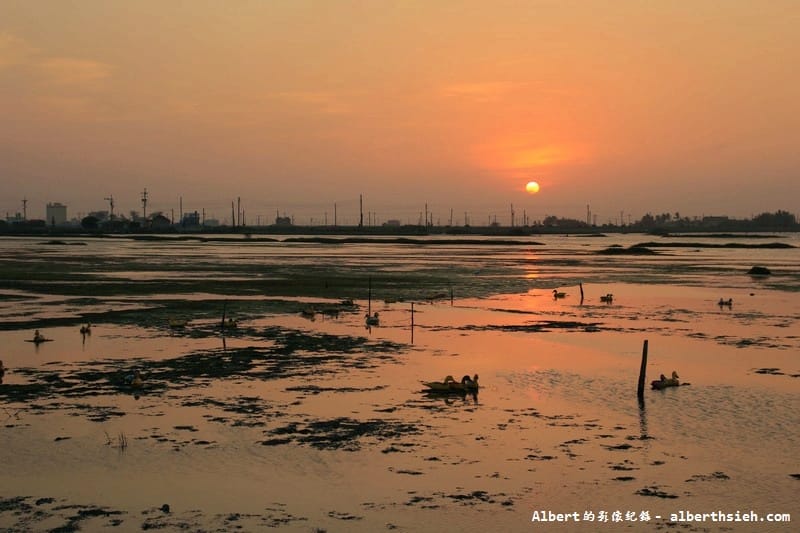 【濕地】雲林口湖．成龍濕地&成龍集會所（擁有美麗夕陽以及彩色魔幻的藝術漁村）