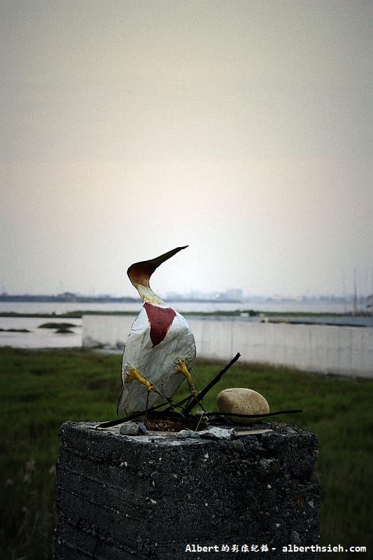 【濕地】雲林口湖．成龍濕地&成龍集會所（擁有美麗夕陽以及彩色魔幻的藝術漁村）