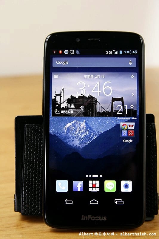 【手機開箱文】富可視InFocus．IN810（使用超順暢的5吋智慧型手機）