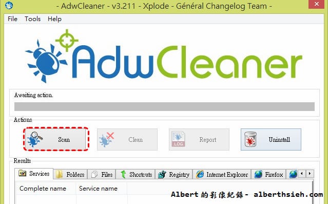 【清除工具】AdwCleaner（一鍵解決網頁綁架，或者無法移除的工具列、廣告軟體）