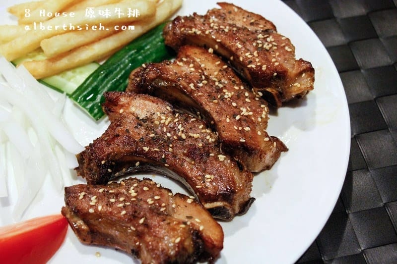 【中壢牛排美食】桃園中壢．8 House 原味牛排（Prime肋眼有軟嫩鮮甜的口感）