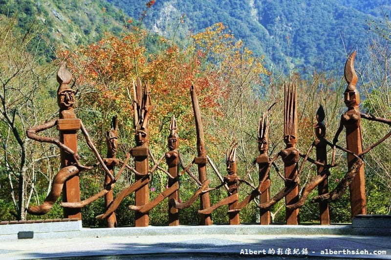 太魯閣立德布洛灣山月村．花蓮秀林住宿（群山環繞的美景飯店）