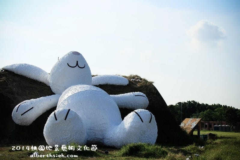 【月兔】桃園大園．2014桃園地景藝術節（張洹的六道輪迴超震撼）