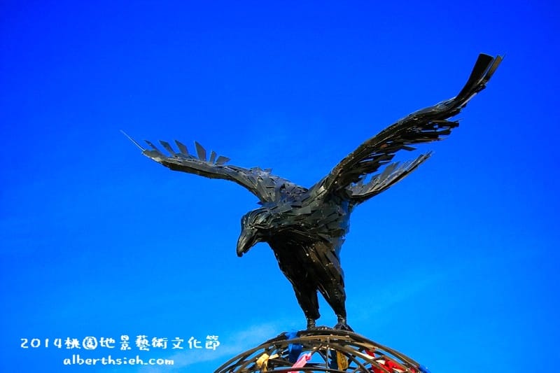 【月兔】桃園大園．2014桃園地景藝術節（張洹的六道輪迴超震撼）
