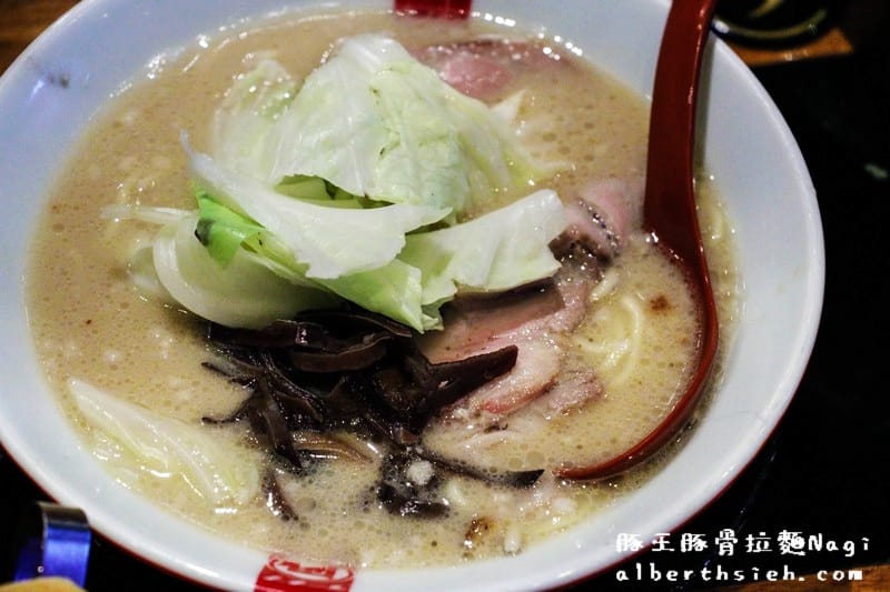 【忠孝復興站美食】台北大安．豚骨拉麵ラーメン凪Nagi（赤王麵湯頭超合我口味）