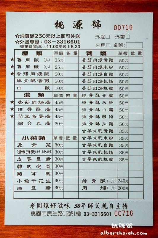 【桃車美食小吃】桃園市．桃源號（魯肉飯，排骨酥湯美味好吃）