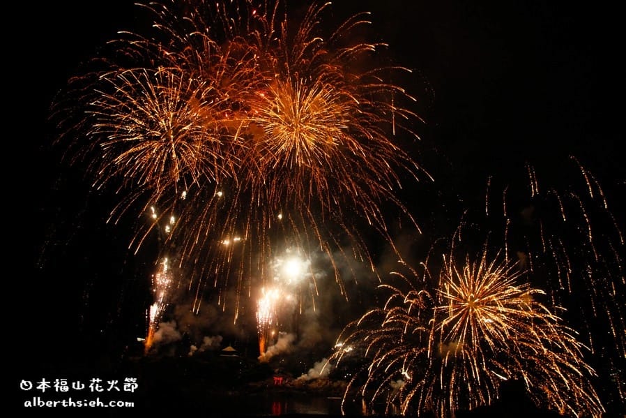 廣島福山景點．鞆の浦弁天島花火大會（精彩絢爛花火節）