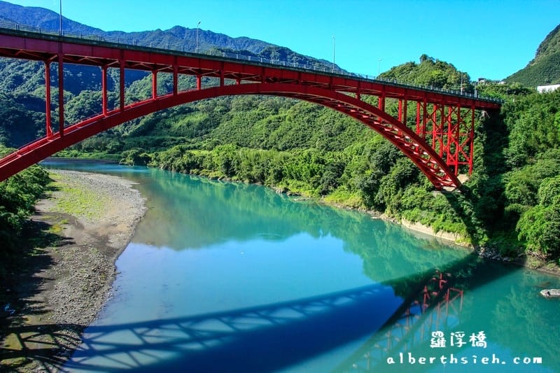 復興橋&羅浮橋．桃園景點（超粉嫩又夢幻的粉紅色拱形橋墩）