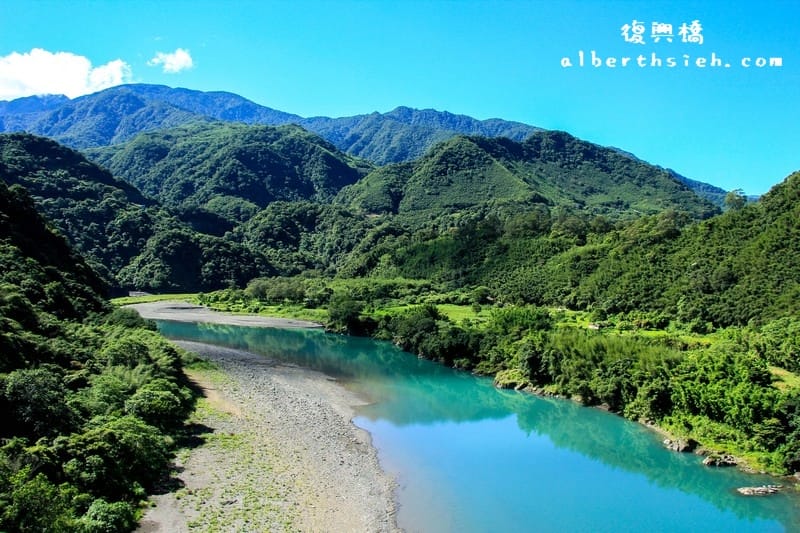 復興橋&羅浮橋．桃園景點（超粉嫩又夢幻的粉紅色拱形橋墩）