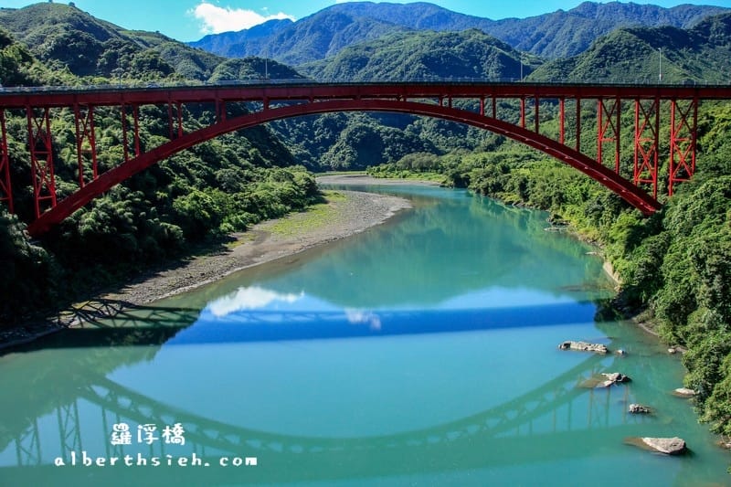 復興橋&羅浮橋．桃園景點（超粉嫩又夢幻的粉紅色拱形橋墩）