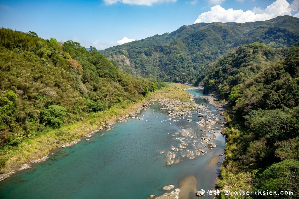 義興吊橋．桃園復興景點（賽德克巴萊彩虹橋，15層樓高200公尺長） @愛伯特