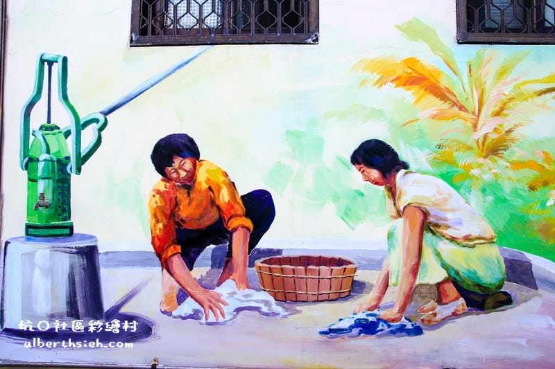 坑口彩繪村.桃園蘆竹景點(栩栩如生精彩生動的繪畫) - 第26張圖 桃園蘆竹.坑口社區彩繪村