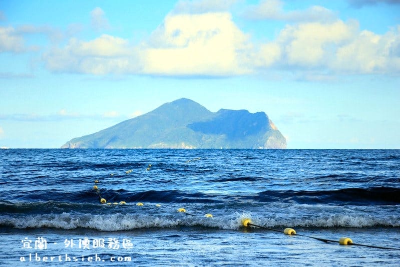 【龜山島景觀】宜蘭頭城．外澳服務區（坐擁無敵海景的金車伯朗咖啡館）
