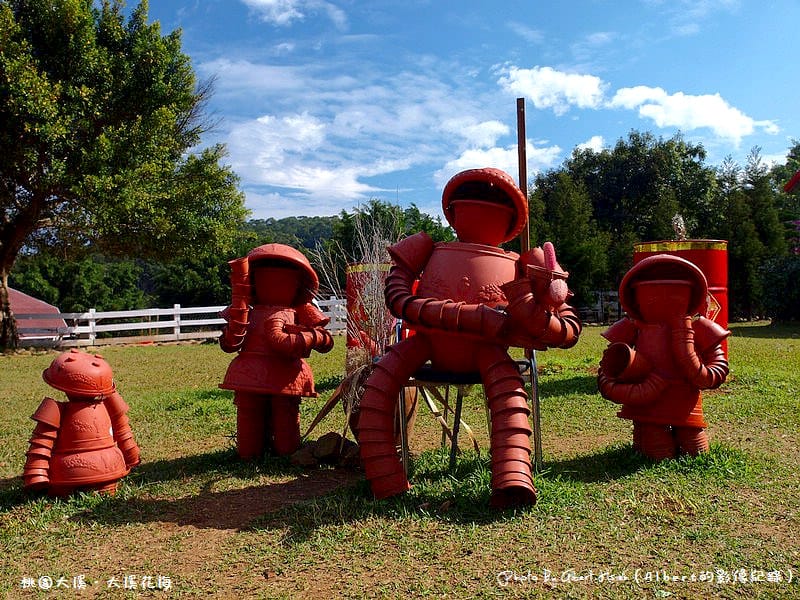 桃園大溪．大溪花海（媲美日本北海道美景）