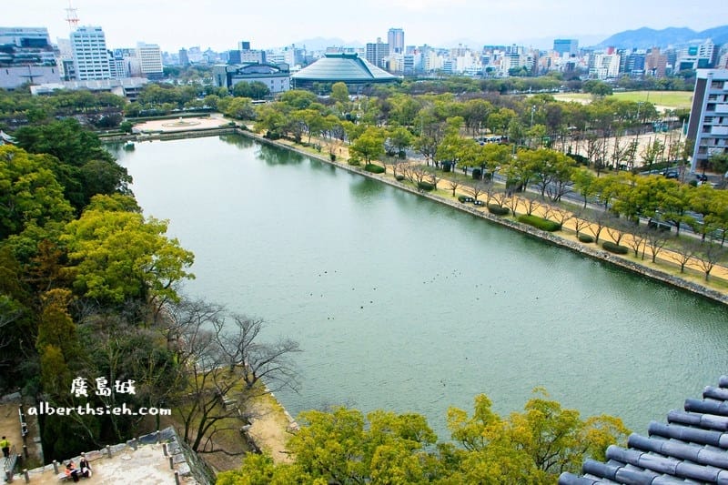 廣島城&護國神社．廣島景點（歷經原爆過後的復興城池）