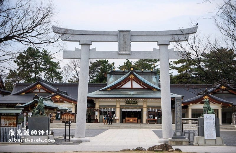 廣島城&護國神社．廣島景點（歷經原爆過後的復興城池）