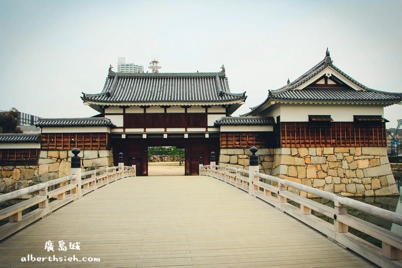 廣島城&護國神社．廣島景點（歷經原爆過後的復興城池）