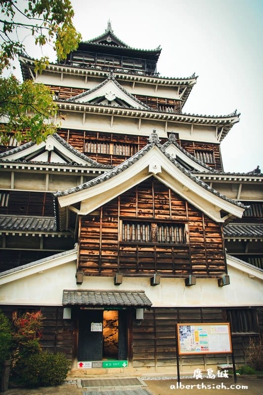 廣島城&護國神社．廣島景點（歷經原爆過後的復興城池）