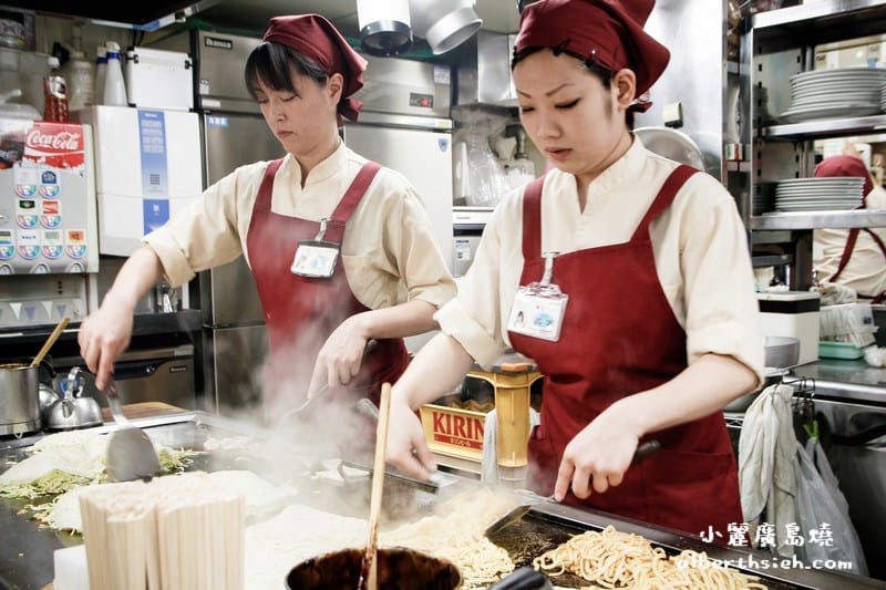 廣島美食．麗ちゃん お好み焼き(小麗廣島燒)（超有飽足感的美味廣島燒）